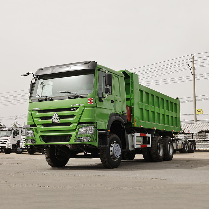Mulinchan_ Howo 371Hp dump truck shipped to Port of Cotonou