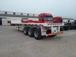 MULINAN_3 axles flatbed semi trailer