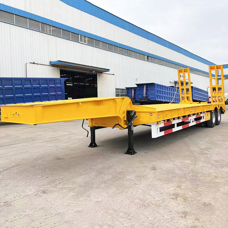 MULINAN_2-axle Low flatbed semi-trailer MULINAN_2-axle Low flatbed semi-trailer