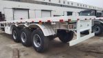 MULINAN_Single tire 3-axle flatbed semi-trailer