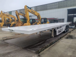 MULINCAN_Single tire 3-axle flatbed semi-trailer - 图片 4