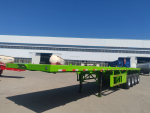 MULINAN_4-axle flatbed semi trailer